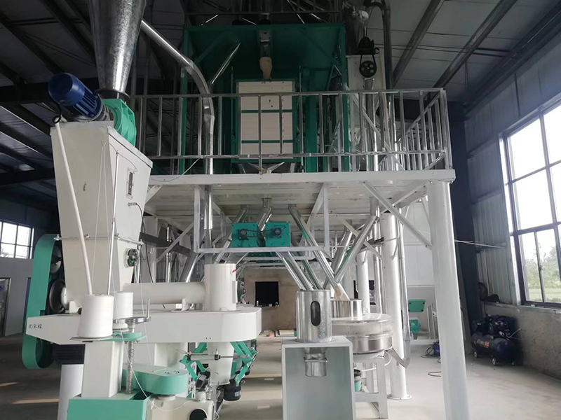 安徽阜阳颍州区日产15吨石磨面粉机